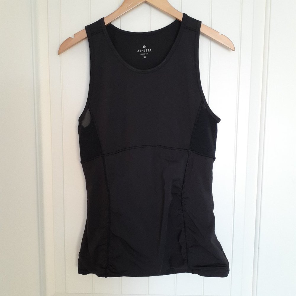 Athleta Stealth Tank in Black Size M